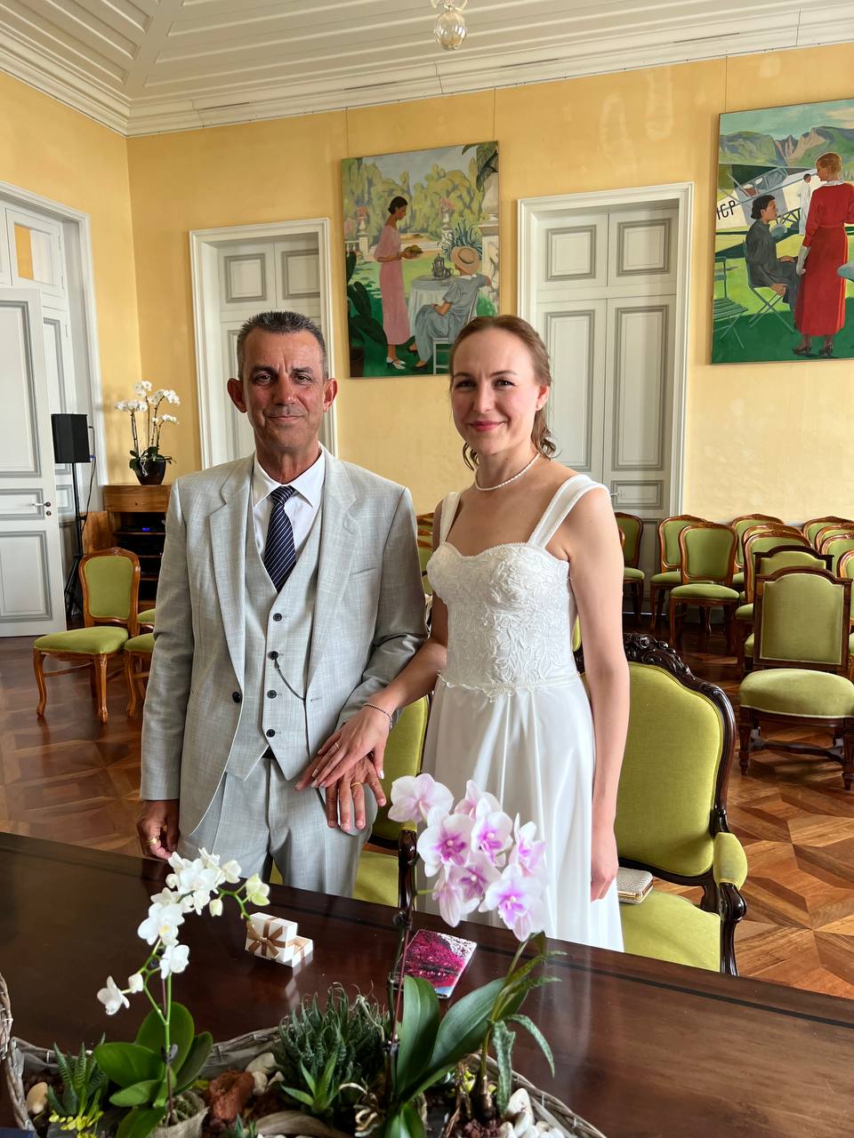 Mariage de David et Tatiana célébré le 10 aout 2023